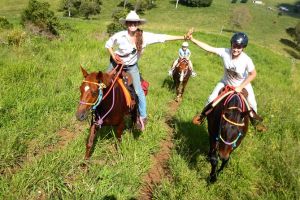 Country Day Ride from Mt Goomboorian with Rainbow Beach Horse Rides - Northern Rivers Accommodation